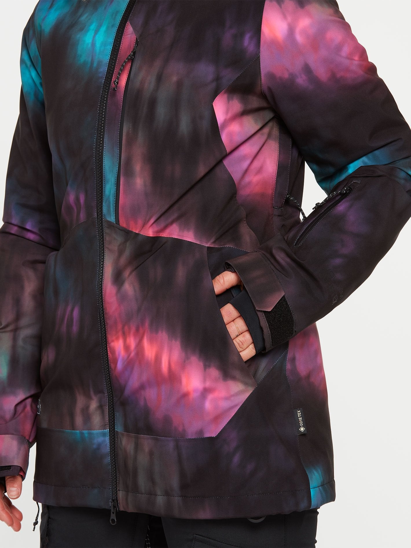 3D Stretch Gore-Tex Jacket - BLUE TIE-DYE