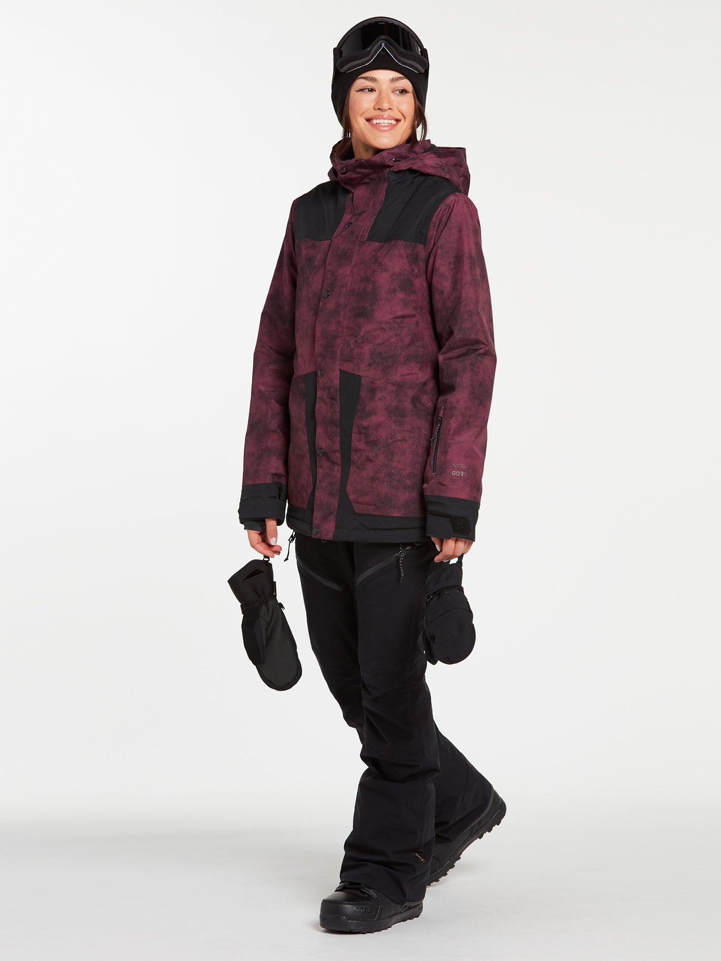 Ell Insulated Gore-Tex Jacket - ACID MERLOT