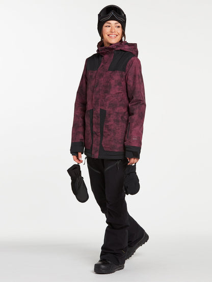 Ell Insulated Gore-Tex Jacket - ACID MERLOT