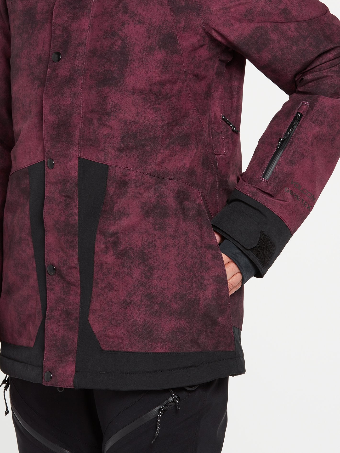 Ell Insulated Gore-Tex Jacket - ACID MERLOT
