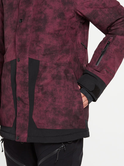 Ell Insulated Gore-Tex Jacket - ACID MERLOT