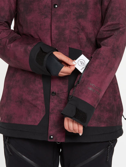 Ell Insulated Gore-Tex Jacket - ACID MERLOT