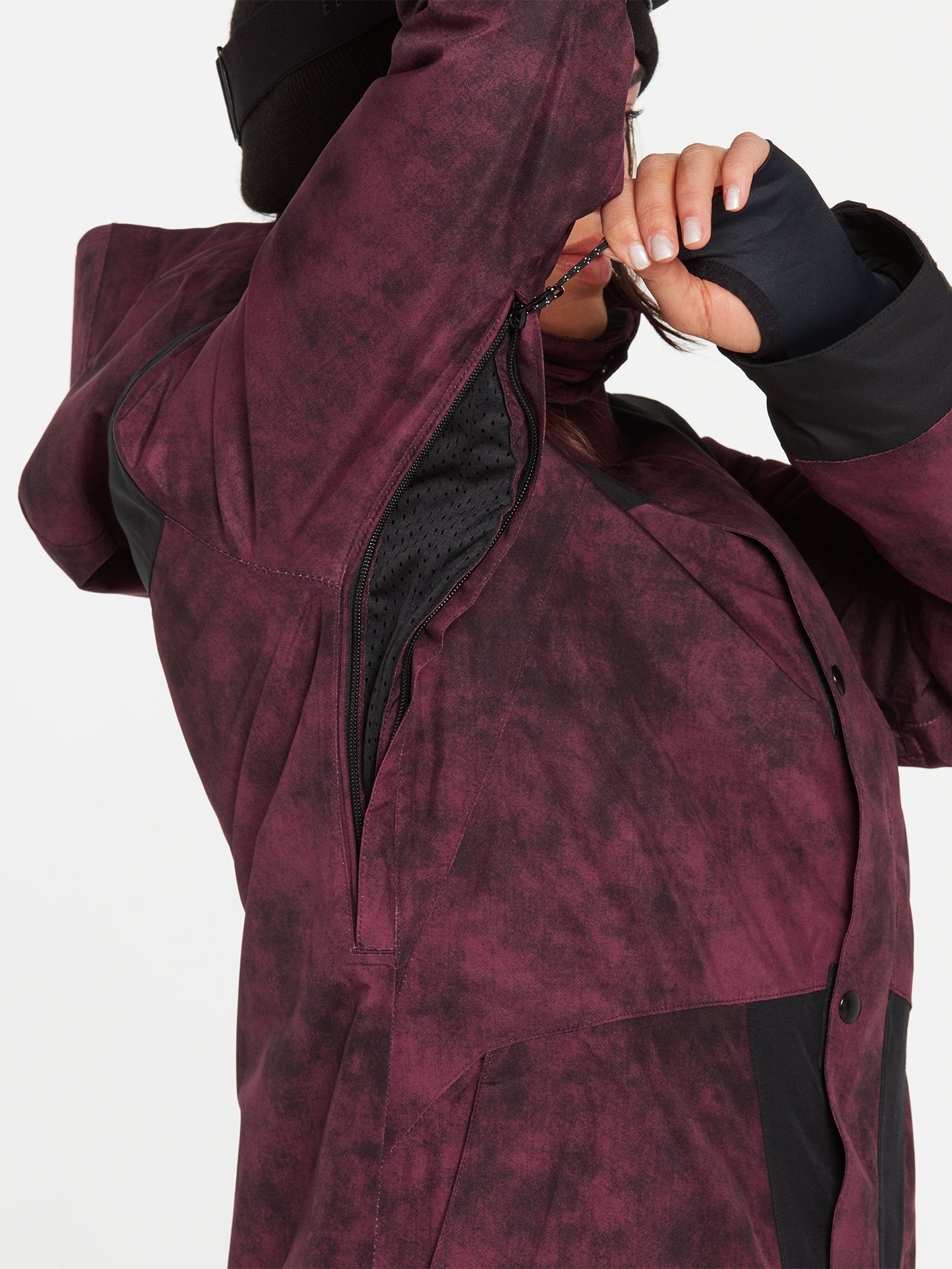 Ell Insulated Gore-Tex Jacket - ACID MERLOT