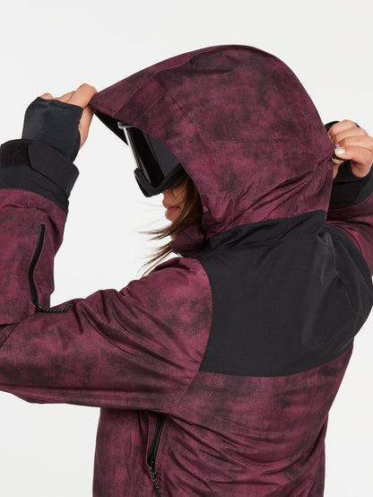 Ell Insulated Gore-Tex Jacket - ACID MERLOT