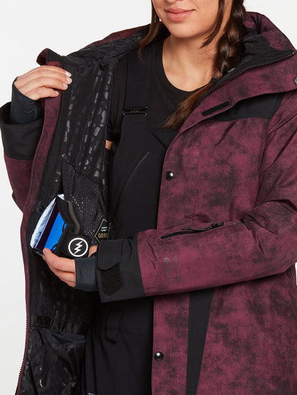 Ell Insulated Gore-Tex Jacket - ACID MERLOT