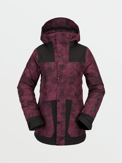 Ell Insulated Gore-Tex Jacket - ACID MERLOT