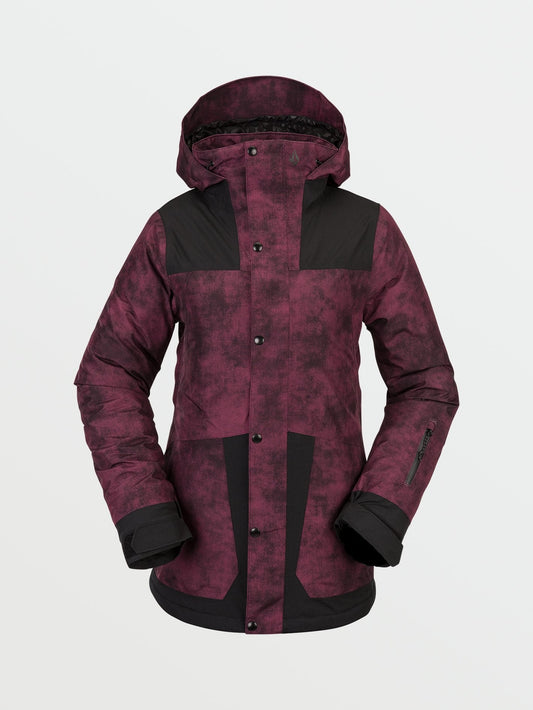 Ell Insulated Gore-Tex Jacket - ACID MERLOT