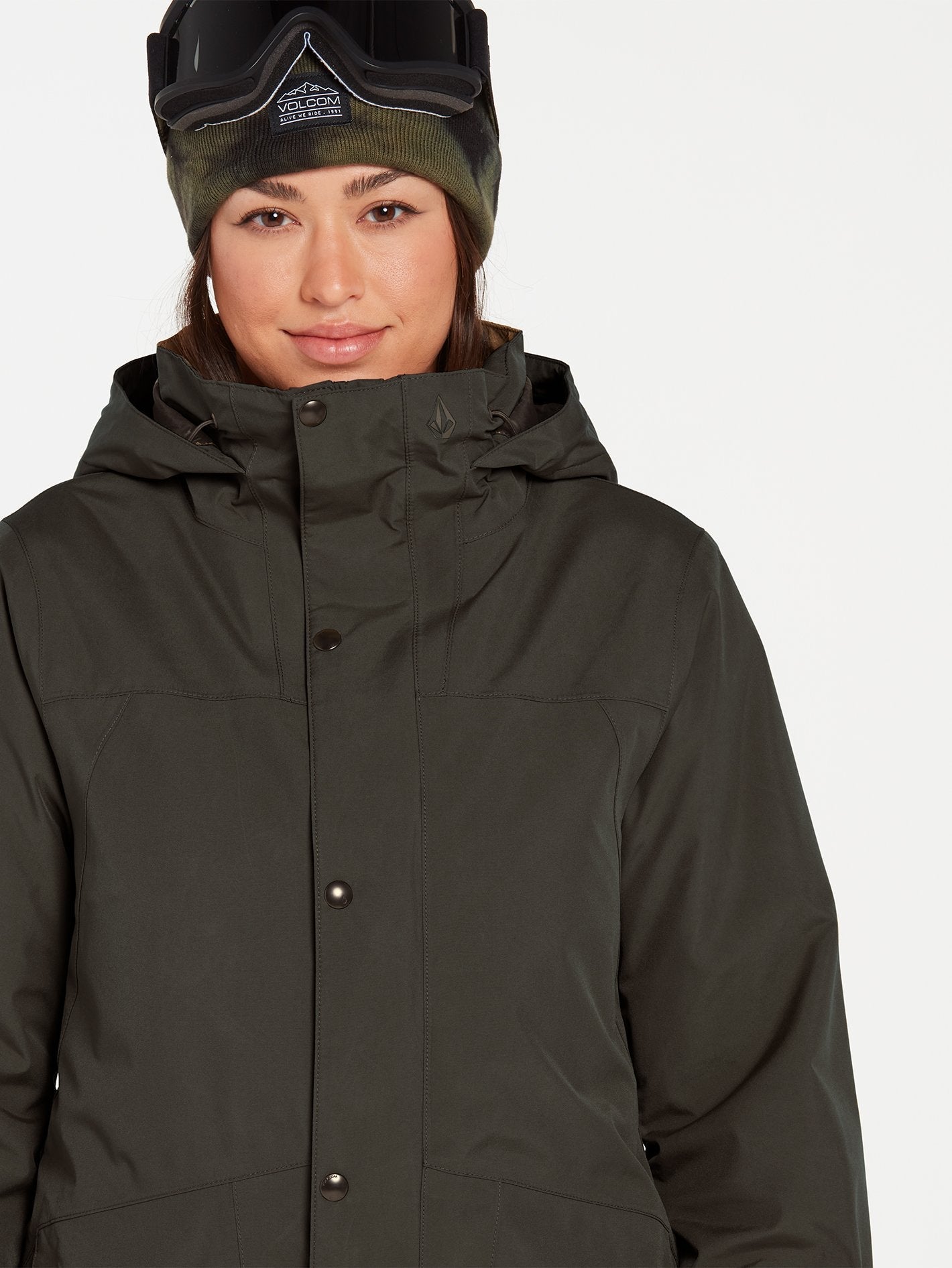 Ell Insulated Gore-Tex Jacket - BLACK GREEN