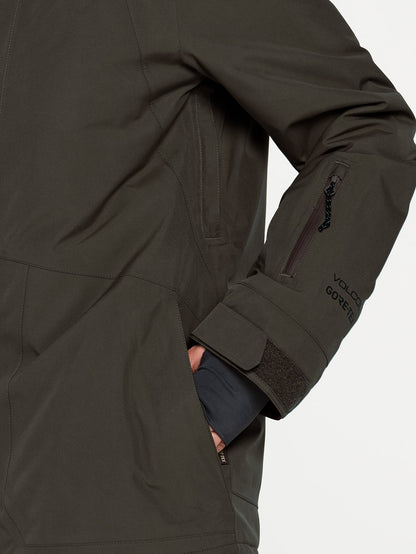 Ell Insulated Gore-Tex Jacket - BLACK GREEN