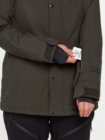 Ell Insulated Gore-Tex Jacket - BLACK GREEN