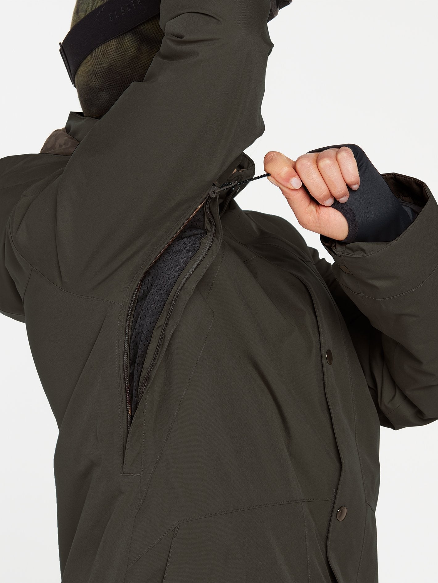 Ell Insulated Gore-Tex Jacket - BLACK GREEN
