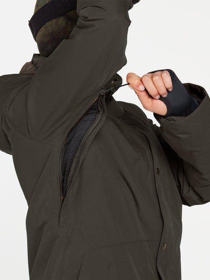 Ell Insulated Gore-Tex Jacket - BLACK GREEN