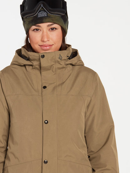 Ell Insulated Gore-Tex Jacket - COFFEE
