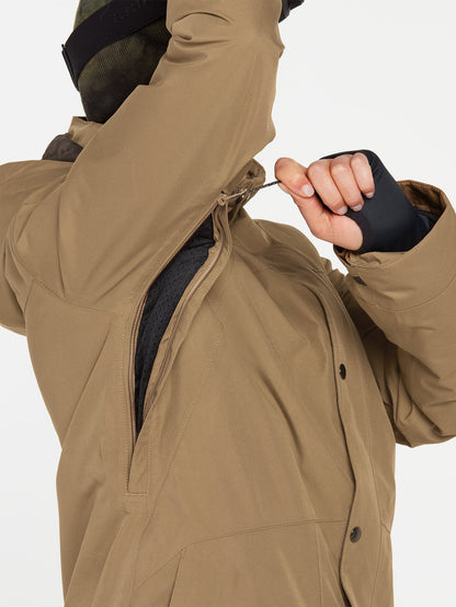Ell Insulated Gore-Tex Jacket - COFFEE