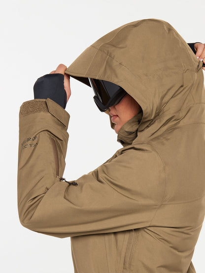 Ell Insulated Gore-Tex Jacket - COFFEE