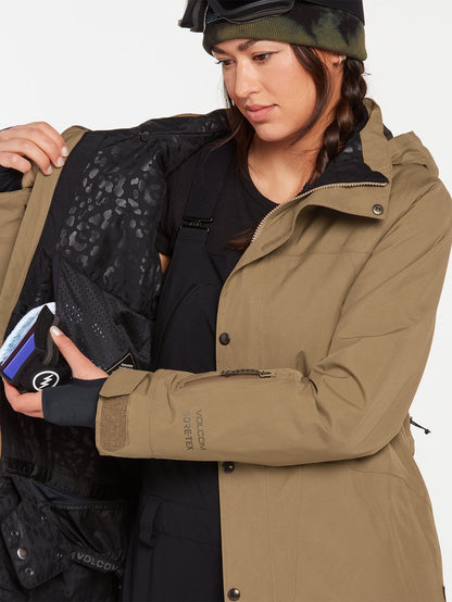 Ell Insulated Gore-Tex Jacket - COFFEE