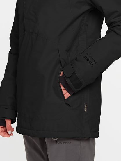 Fern Insulated Gore-Tex Pullover Jacket - BLACK