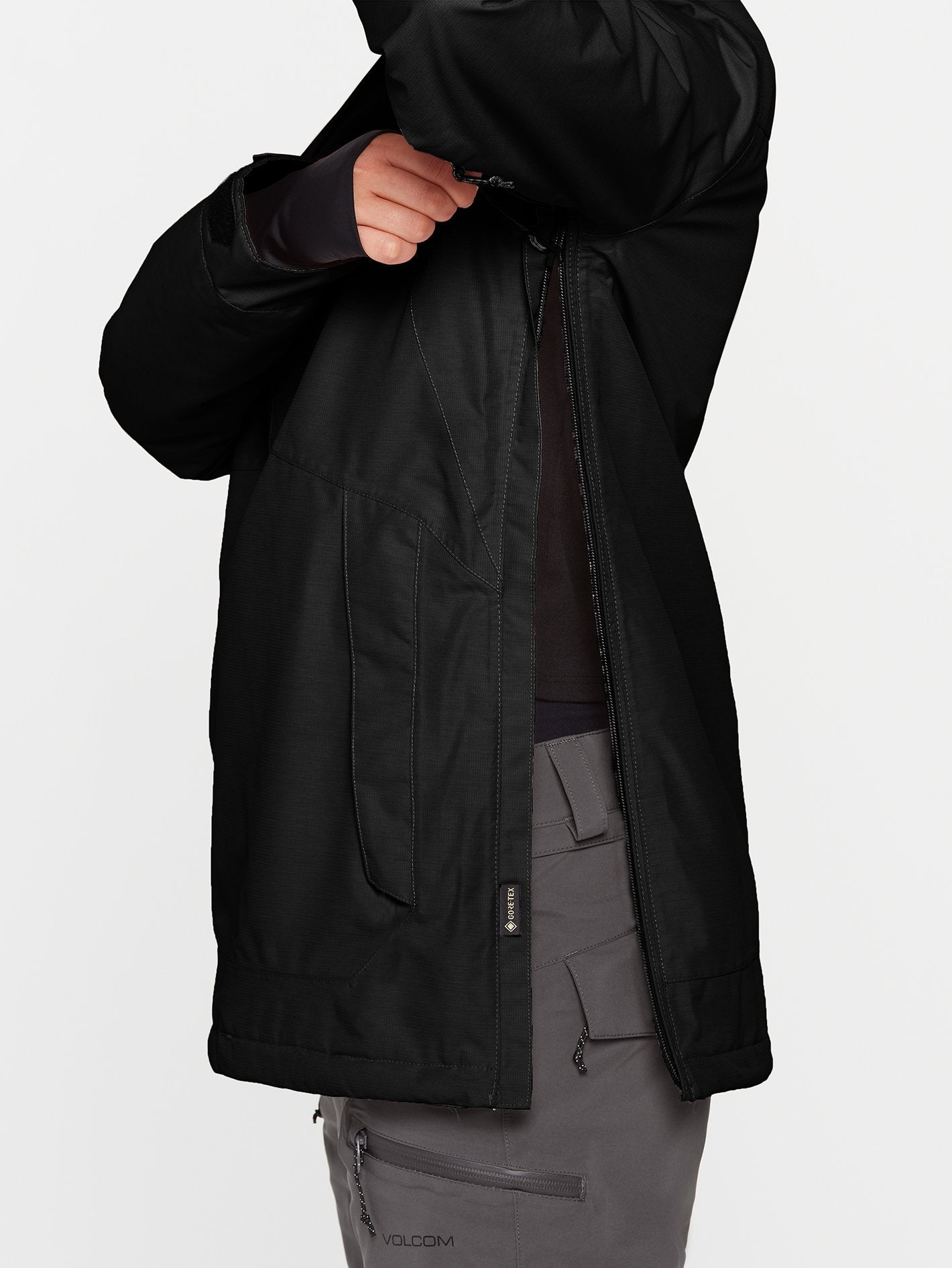 Fern Insulated Gore-Tex Pullover Jacket - BLACK