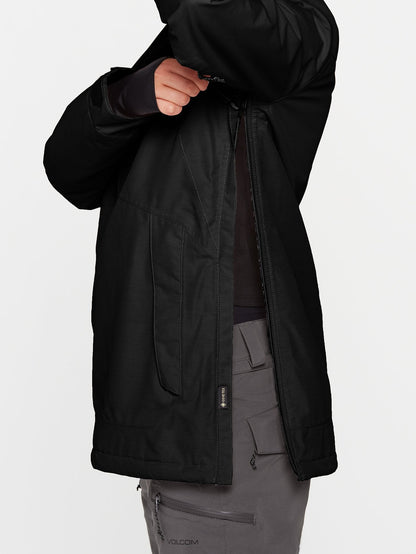 Fern Insulated Gore-Tex Pullover Jacket - BLACK