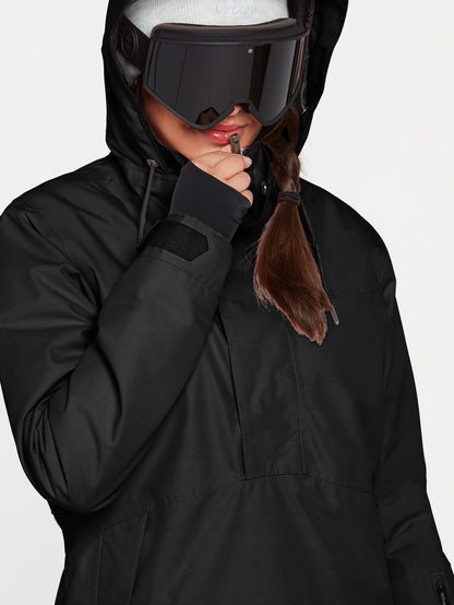 Fern Insulated Gore-Tex Pullover Jacket - BLACK