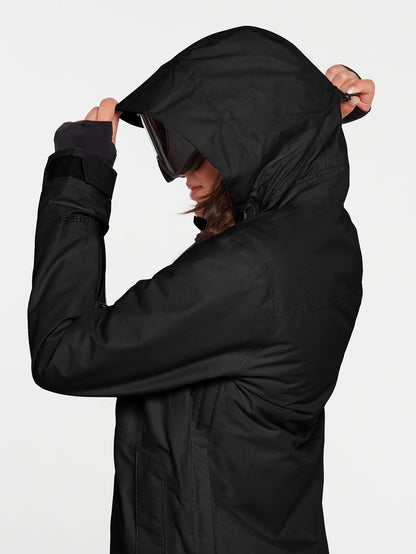 Fern Insulated Gore-Tex Pullover Jacket - BLACK