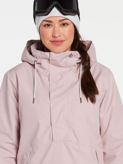 Fern Insulated Gore-Tex Pullover Jacket - HAZEY PINK
