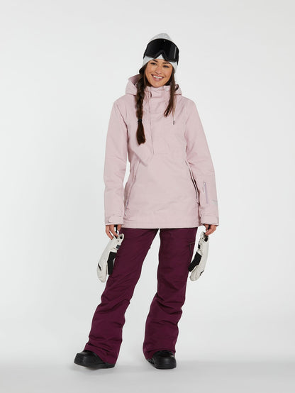 Fern Insulated Gore-Tex Pullover Jacket - HAZEY PINK