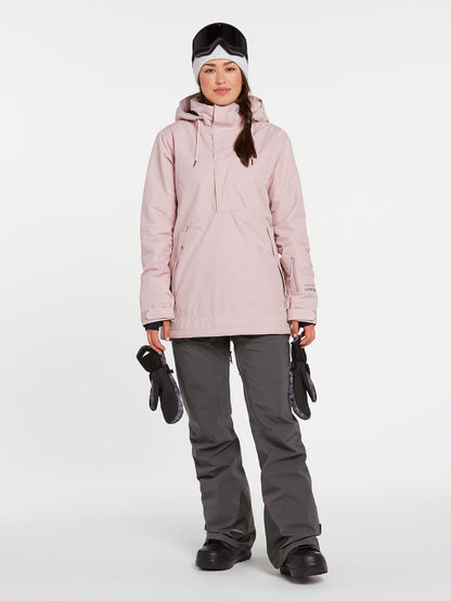 Fern Insulated Gore-Tex Pullover Jacket - HAZEY PINK