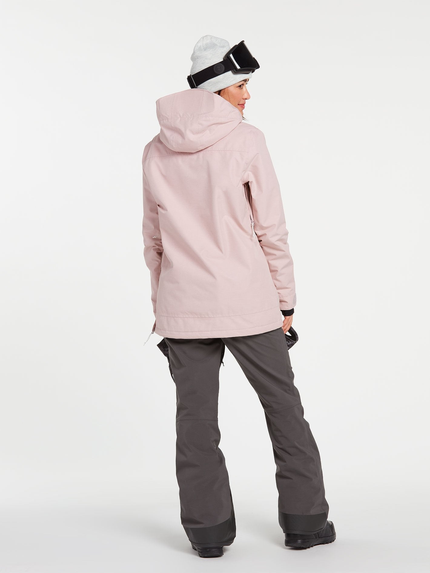 Fern Insulated Gore-Tex Pullover Jacket - HAZEY PINK