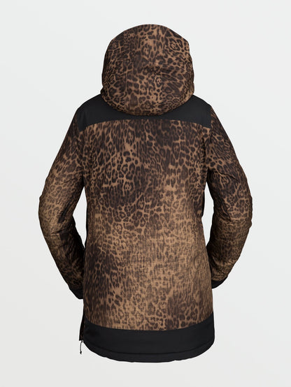 Fern Insulated Gore-Tex Pullover Jacket - LEOPARD