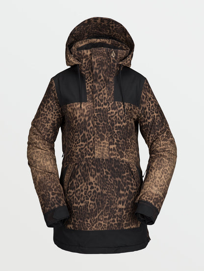 Fern Insulated Gore-Tex Pullover Jacket - LEOPARD
