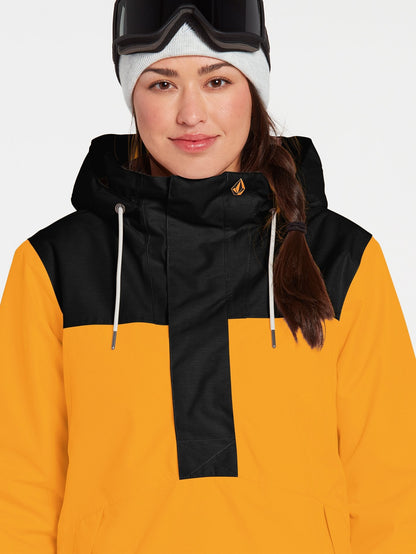 Fern Insulated Gore-Tex Pullover Jacket - RESIN GOLD