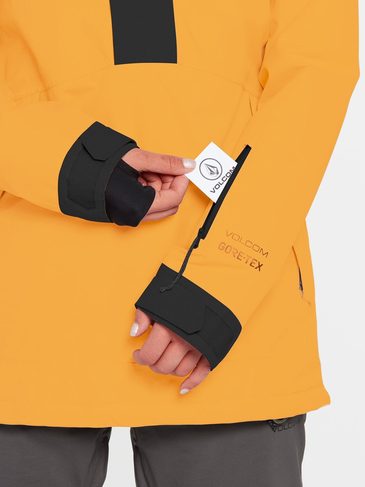 Fern Insulated Gore-Tex Pullover Jacket - RESIN GOLD