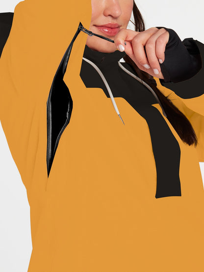 Fern Insulated Gore-Tex Pullover Jacket - RESIN GOLD