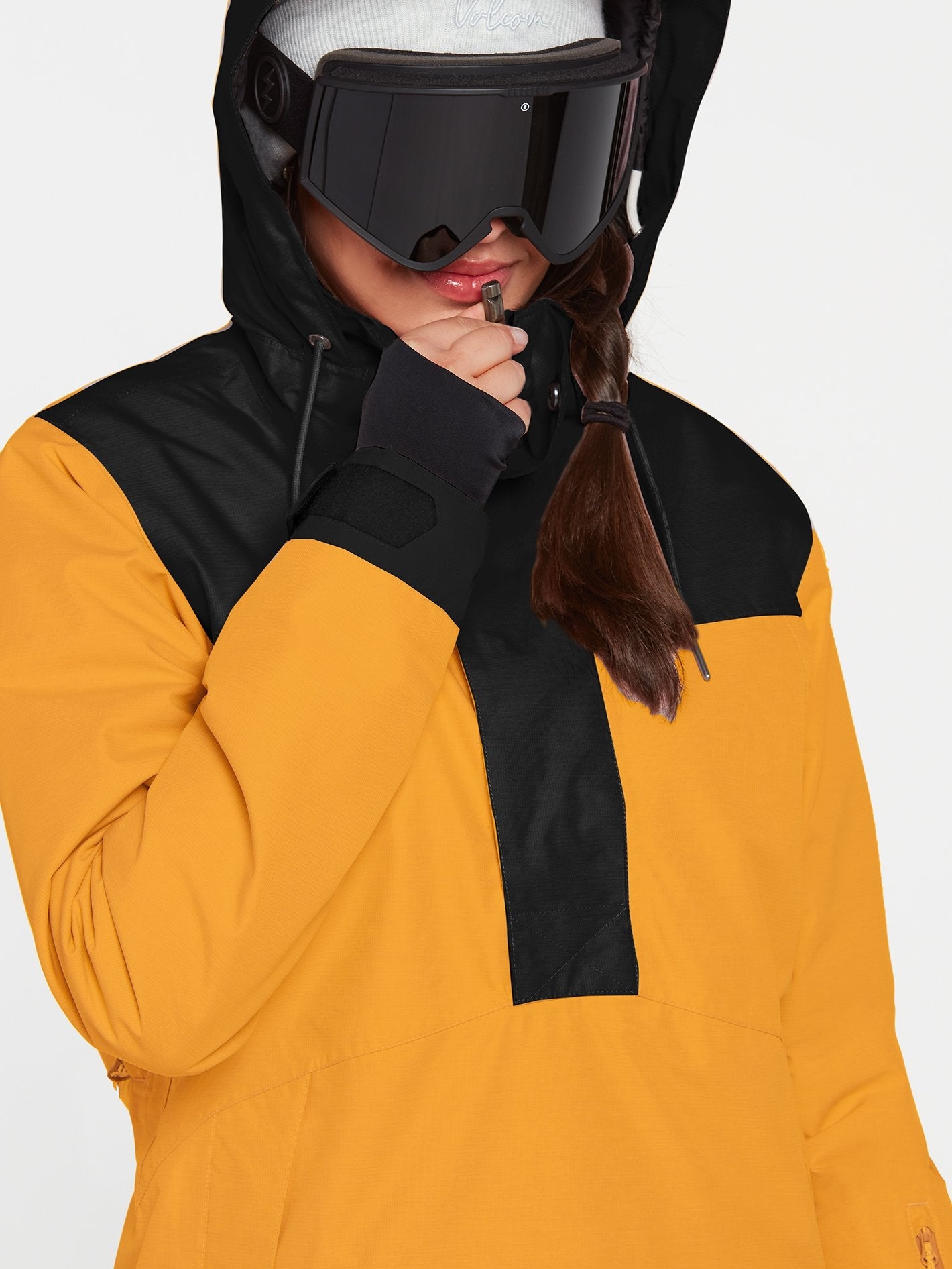 Fern Insulated Gore-Tex Pullover Jacket - RESIN GOLD