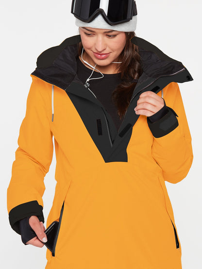 Fern Insulated Gore-Tex Pullover Jacket - RESIN GOLD