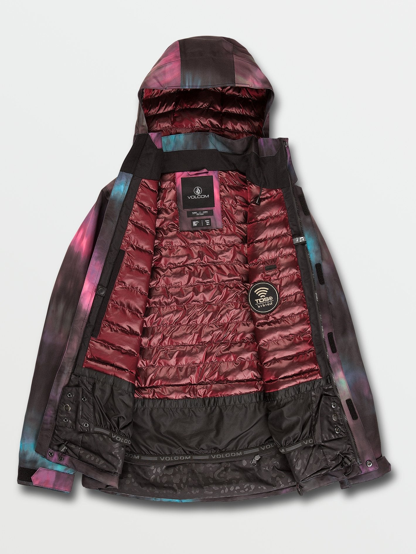 Pine 2L Tds Inf Jacket - BLUE TIE-DYE