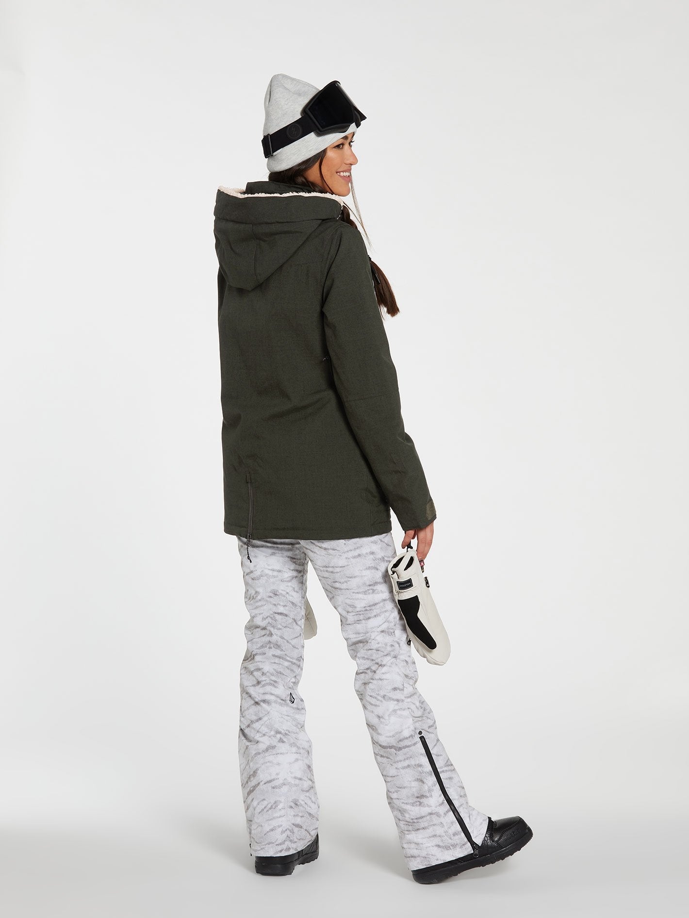 Shrine Insulated Jacket - BLACK GREEN
