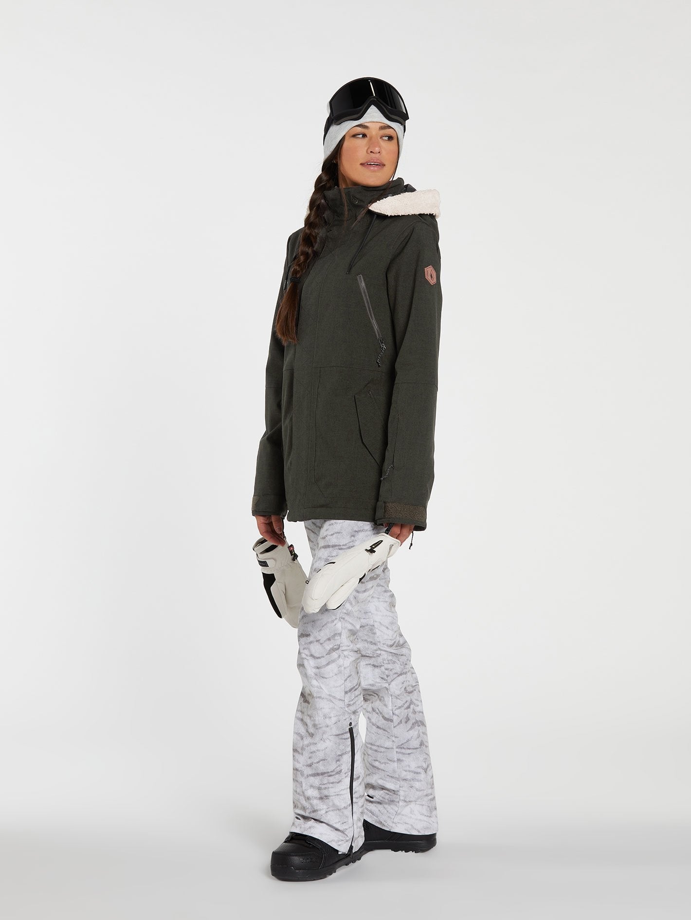 Shrine Insulated Jacket - BLACK GREEN