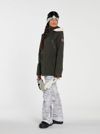 Shrine Insulated Jacket - BLACK GREEN