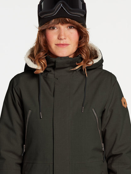 Shrine Insulated Jacket - BLACK GREEN