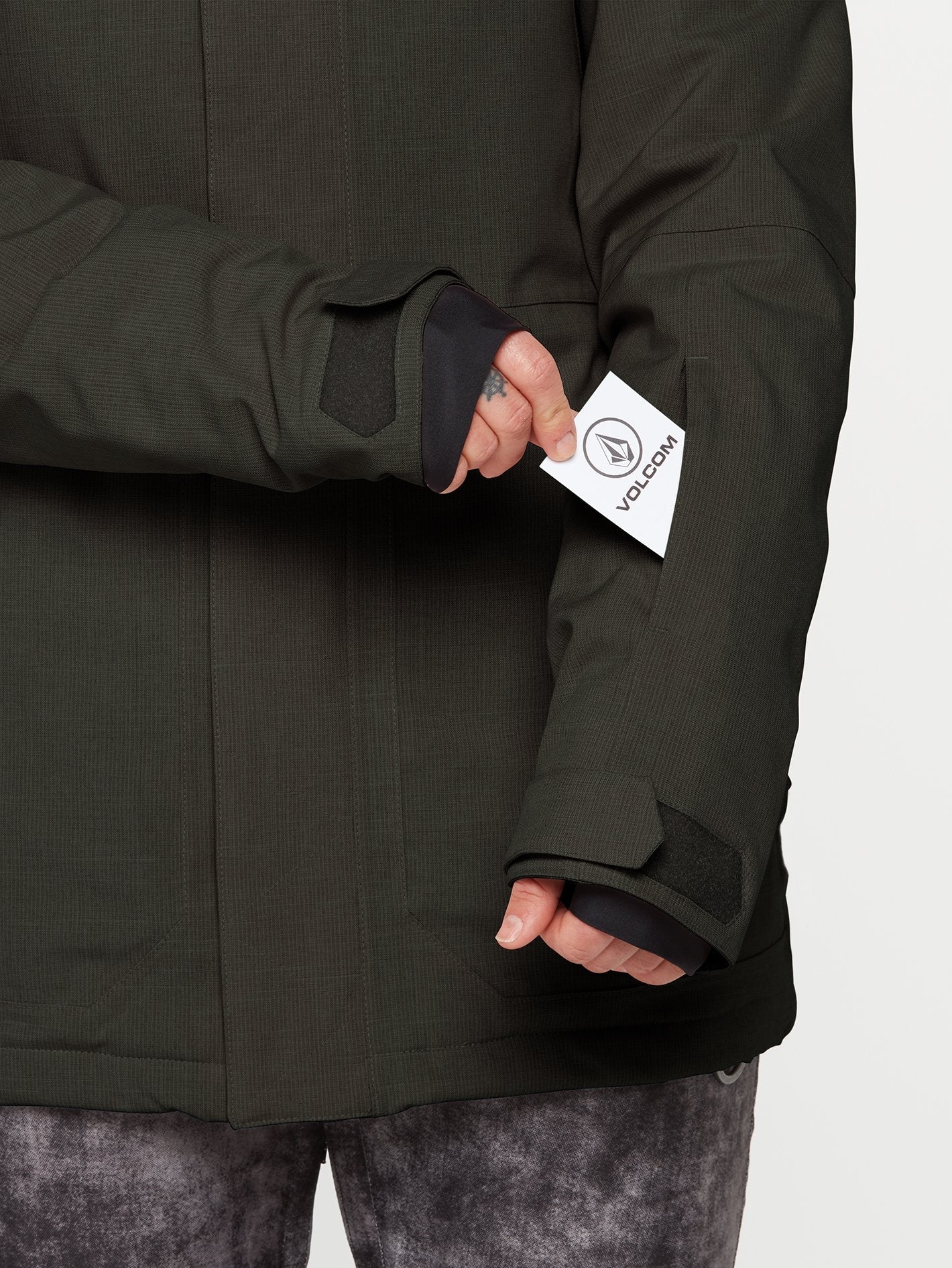 Shrine Insulated Jacket - BLACK GREEN