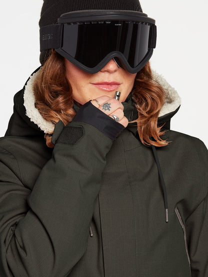 Shrine Insulated Jacket - BLACK GREEN