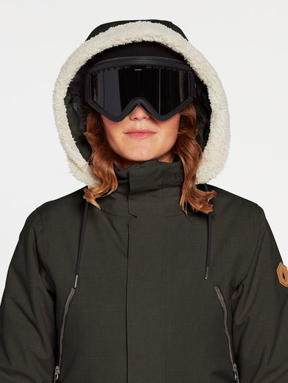 Shrine Insulated Jacket - BLACK GREEN