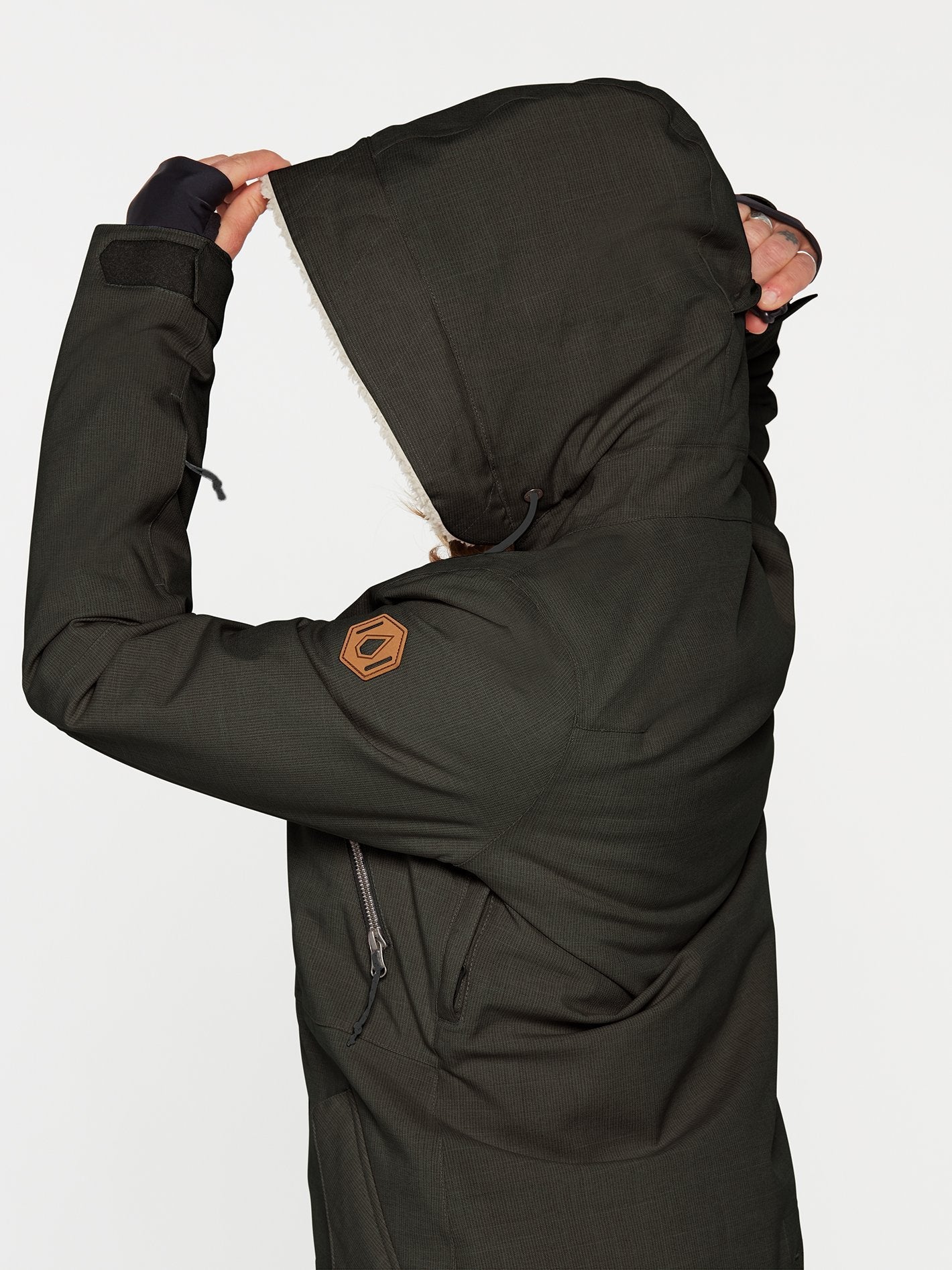 Shrine Insulated Jacket - BLACK GREEN