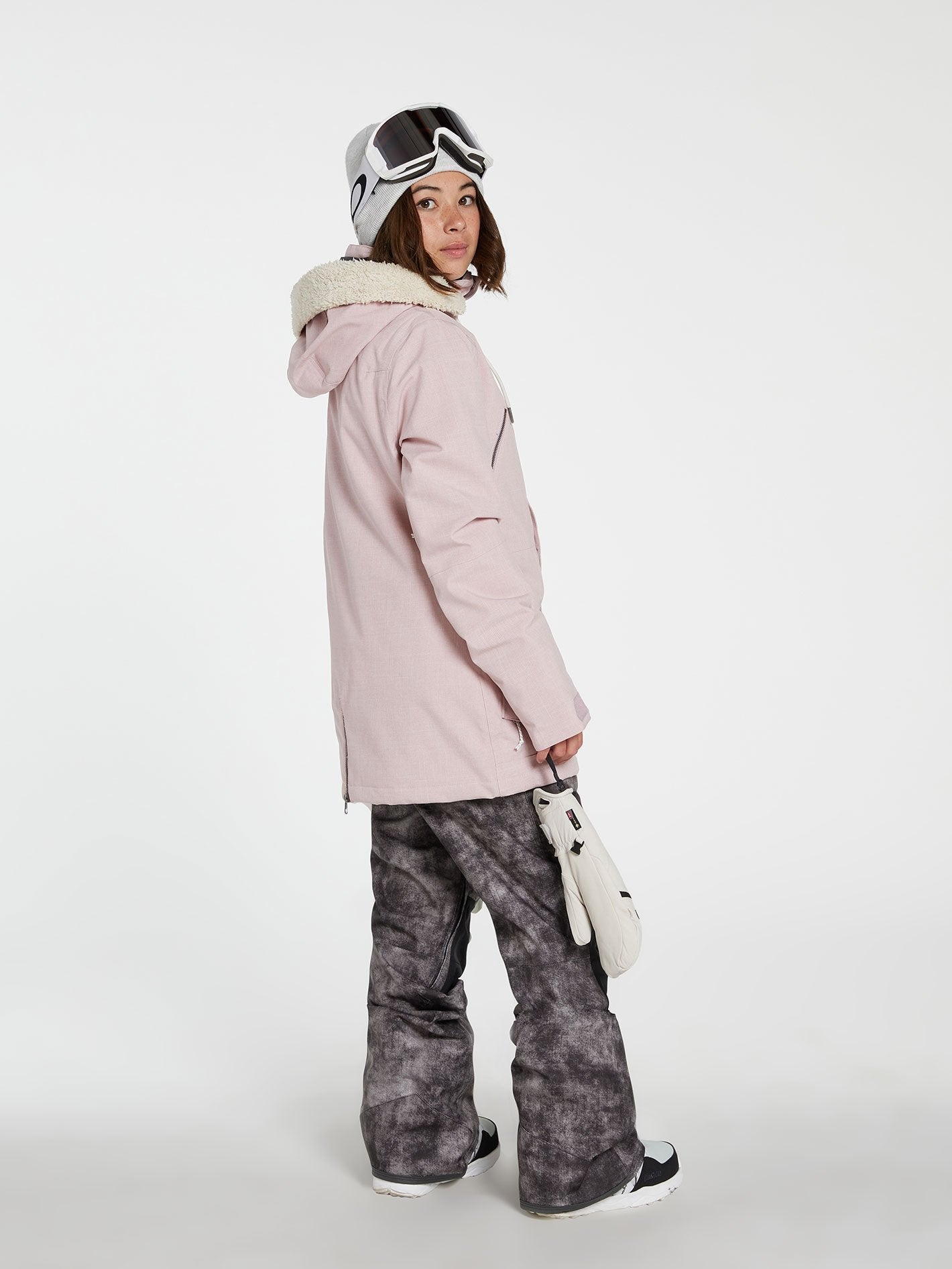 Shrine Insulated Jacket - HAZEY PINK