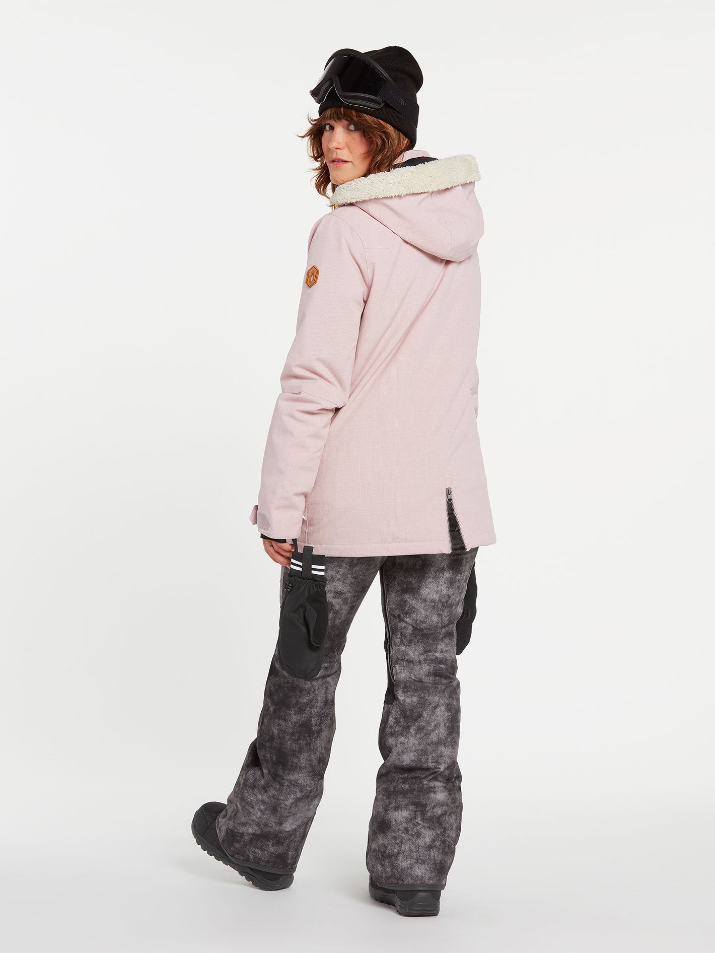 Shrine Insulated Jacket - HAZEY PINK