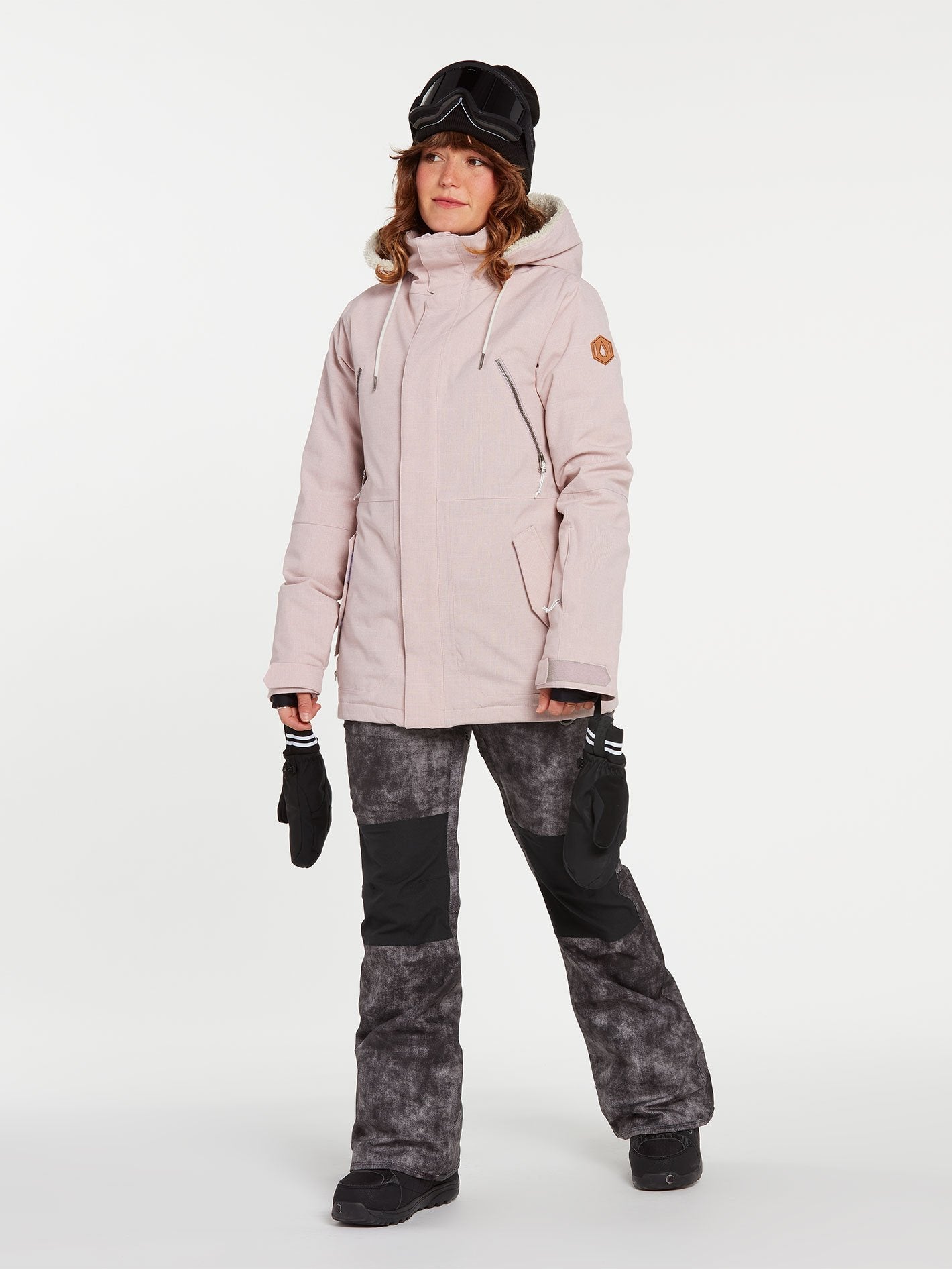 Shrine Insulated Jacket - HAZEY PINK