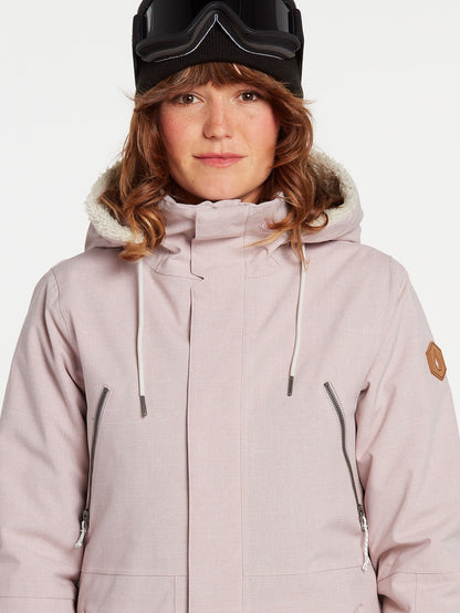 Shrine Insulated Jacket - HAZEY PINK