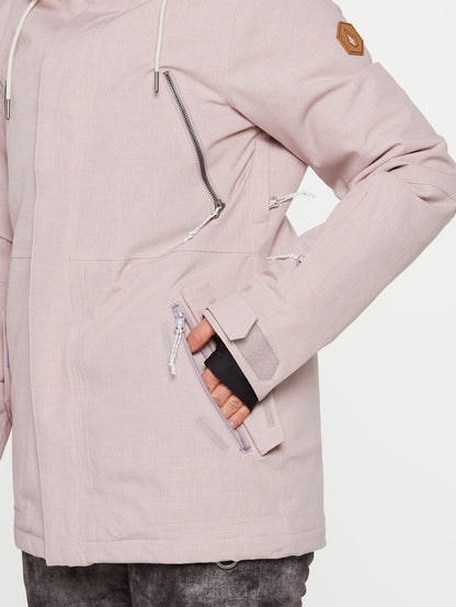 Shrine Insulated Jacket - HAZEY PINK